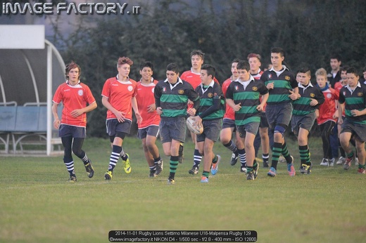 2014-11-01 Rugby Lions Settimo Milanese U16-Malpensa Rugby 129